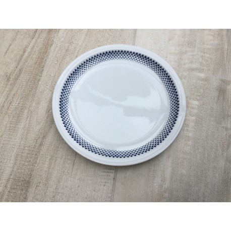 Lyngby flad tallerken "Romber" dia. 21 cm.