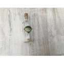 Lille ældre glas flaske med korkprop - Rena  pebermynte Essens
