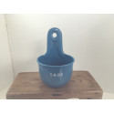 Madam blå kar/holder til sæbe fra Glud & Marstrand, i pæn stand
